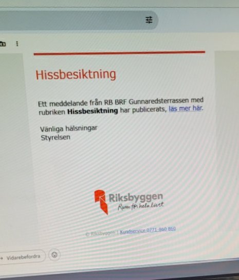 Felaktigt fr&aring;n Riksbyggen
